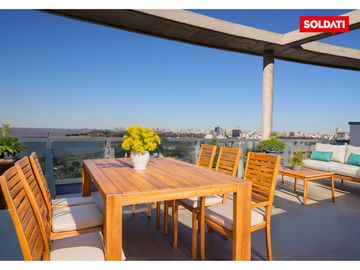 Departamento al rio - Triplex 5 ambientes con dependencia   Family   terraza - Vicente Lopez