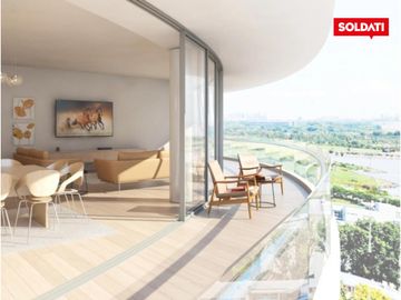 Departamento al rio - Triplex 5 ambientes con dependencia   Family   terraza - Vicente Lopez