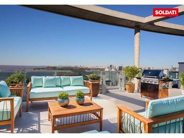 Departamento al rio - Triplex 5 ambientes con dependencia   Family   terraza - Vicente Lopez