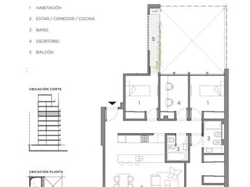 Departamento 4 ambientes con balcón aterrazado! Frente a la plaza!