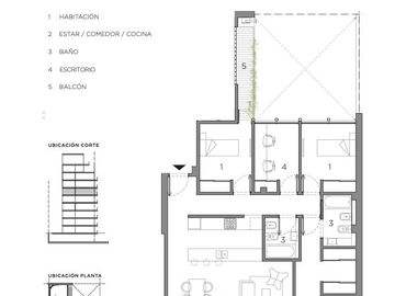 Departamento 4 ambientes con balcón aterrazado! Frente a la plaza!