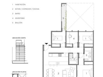 Departamento 4 ambientes con balcón aterrazado! Frente a la plaza!