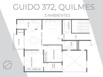Venta Departamento 3 ambientes Quilmes a estrenar ¡OPORTUNIDAD!
