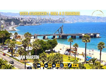 San Martín | Primera línea al mar | Mall a 2 cuadras | 3D 2B 1est y 1 bod.