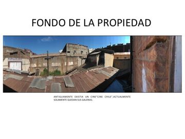 6 locales | 1.254 m2 terreno a pasos Av. Argentina, Metro barón
