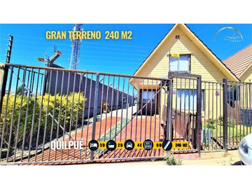 Casa 2019 En Quilpué Con Gran Terreno 240m2 3dorm 2bañ 4 Est