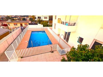 Soleado depto Placeres | Vista espectacular al mar | 3d,2b,2 terrazas, 1est y 1 bod.