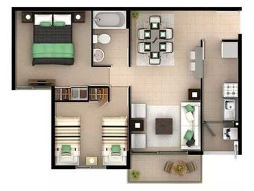 Departamento en venta en PUENTE ALTO