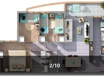 Departamento en Venta en Condominio Entre Valles/ Lo Cruzat