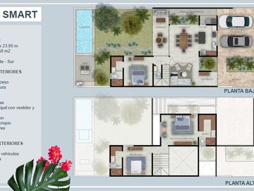 Venta Exclusivas residencias dentro de privada INARA en Cholul, Mérida