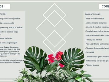 Venta Exclusivas residencias dentro de privada INARA en Cholul, Mérida