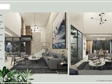 Venta Exclusivas residencias dentro de privada INARA en Cholul, Mérida