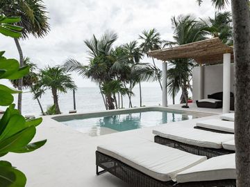 Casa frente al mar cerca de Tulum.