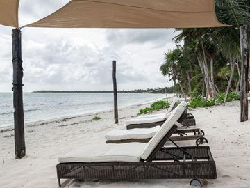 Casa frente al mar cerca de Tulum.