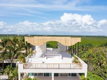 Casa frente al mar cerca de Tulum.