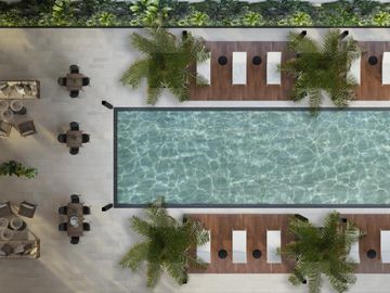 Departamentos con amenidades de lujo en venta en Zona Country - Norte de Mérida