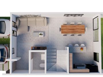 Venta de Casa nueva en San Mateo Atenco, Villas Margarita 2