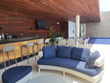 Hermoso departamento 1 recamara a pasitos del MAR Playa del Carmen P3348
