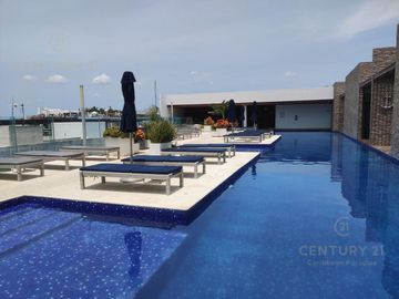 Hermoso departamento 1 recamara a pasitos del MAR Playa del Carmen P3348