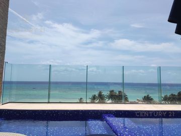 Hermoso departamento 1 recamara a pasitos del MAR Playa del Carmen P3348