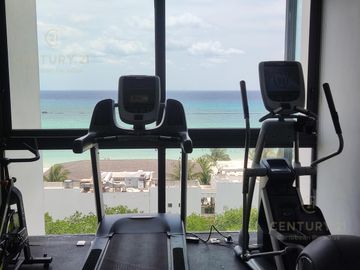 Hermoso departamento 1 recamara a pasitos del MAR Playa del Carmen P3348