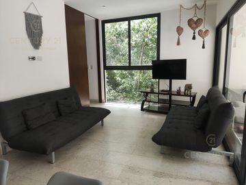 Hermoso departamento 1 recamara a pasitos del MAR Playa del Carmen P3348