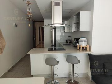 Hermoso departamento 1 recamara a pasitos del MAR Playa del Carmen P3348