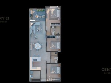 Departamento en VENTA con 3 recámaras en complejo de departamentos P4302