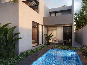 Casa residencial con amenidades en venta en Conkal