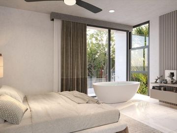 Casa residencial con amenidades en venta en Conkal