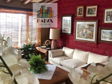 CASA AMUEBLADA Y EQUIPADA EN HACIENDA SAN GASPAR CUERNAVACA