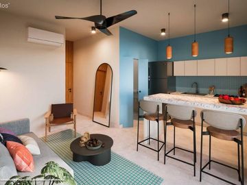 Departamento de 2 recámaras con amenidades en venta en Real Montejo, Mérida.