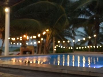 Departamento en planta baja frente al mar  en VENTA 3 recamaras