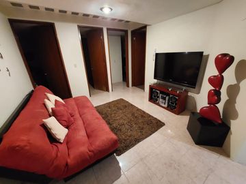 Casa en venta de un nivel con tres habitaciones y jardín en Ixtulco, Tlaxcala.