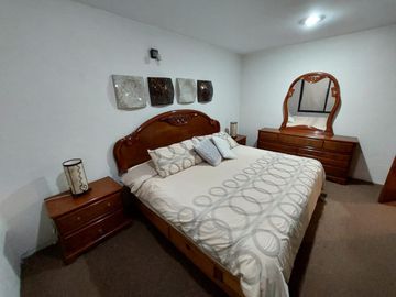 Casa en venta de un nivel con tres habitaciones y jardín en Ixtulco, Tlaxcala.