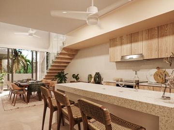 Departamento en  venta en la Playa Chelem Puerto, Yucatán
