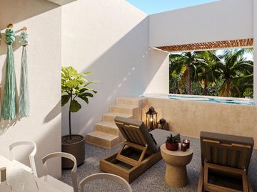 Departamento en  venta en la Playa Chelem Puerto, Yucatán
