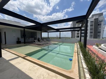 Departamento en  venta en Mérida 2 recámaras a 2 cuadras de Hospital el Faro con lock off