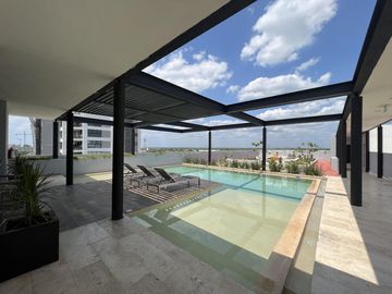 Departamento en  venta en Mérida 2 recámaras a 2 cuadras de Hospital el Faro con lock off