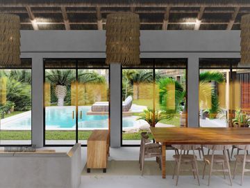 Hermosa casas nueva a ESTRENAR a unos pasos de la laguna de Yalku , Akumal P3725