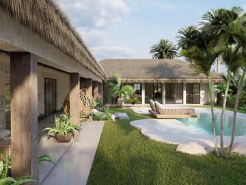 Hermosa casas nueva a ESTRENAR a unos pasos de la laguna de Yalku , Akumal P3725