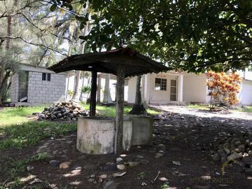 Casa en venta en casitas veracruz con vista a la playa y terreno amplio