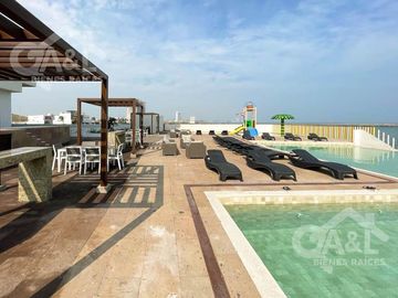 Penthouse en Venta Torre Aurum Zona Exclusiva Vista al mar
