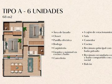 En Venta Departamentos en torre A15, Dzitya Norte de Mérida