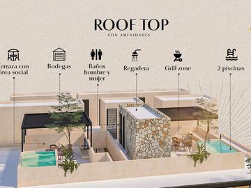 En Venta Departamentos en torre A15, Dzitya Norte de Mérida