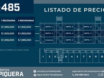 Departamento en Venta La Tampiquera Boca del Río