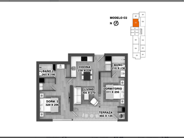 Departamento en Venta en Metro Bellavista de La Florida (L5)