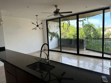 Venta y renta de departamento en torre dentro de privada con amenidades