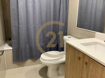 Depto central  2D 2B con hermosa vista al lago