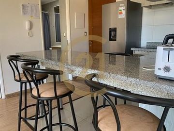 Depto central  2D 2B con hermosa vista al lago